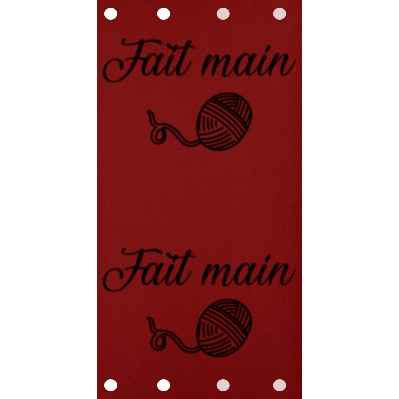 Étiquette - Fait Main