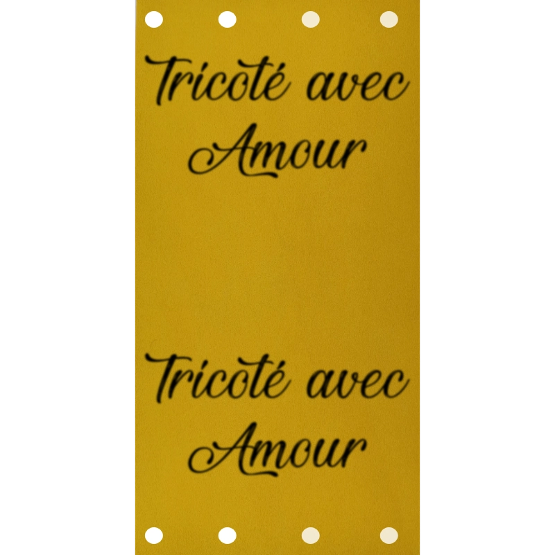 Étiquette - Tricoté avec Amour
