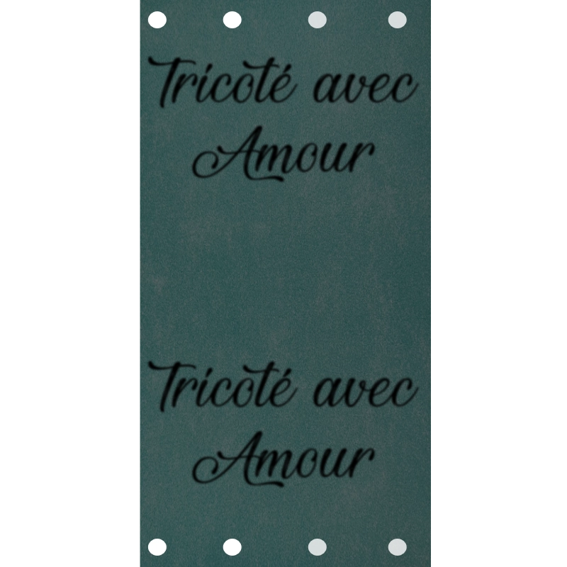 Étiquette - Tricoté avec Amour