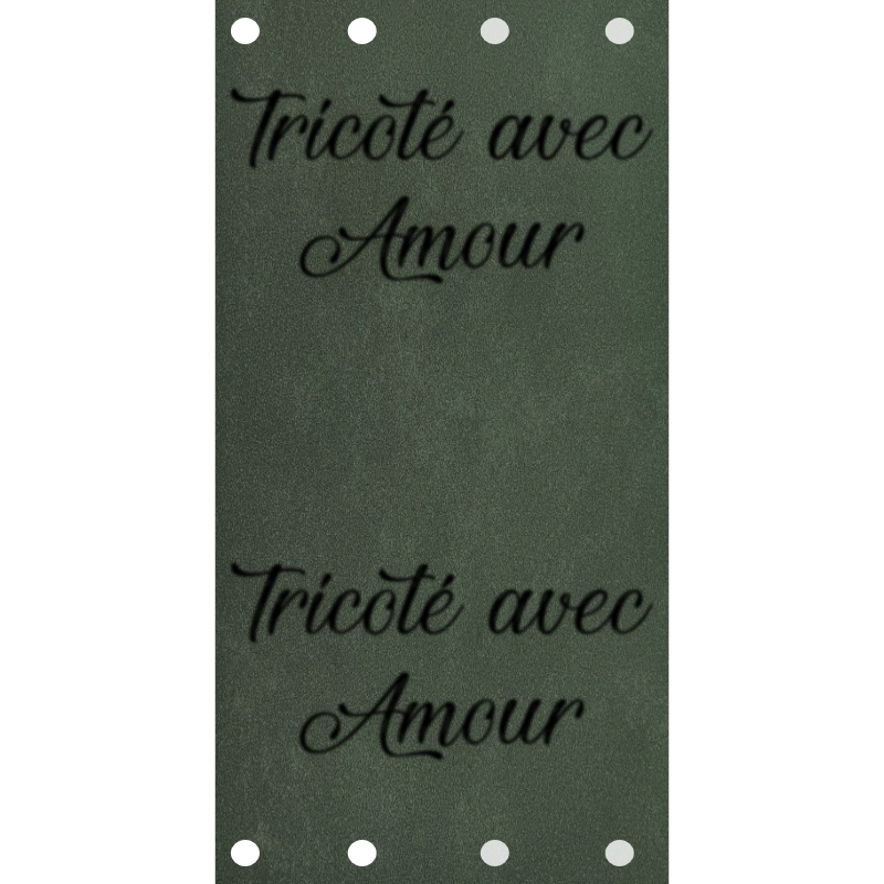 Étiquette - Tricoté avec Amour