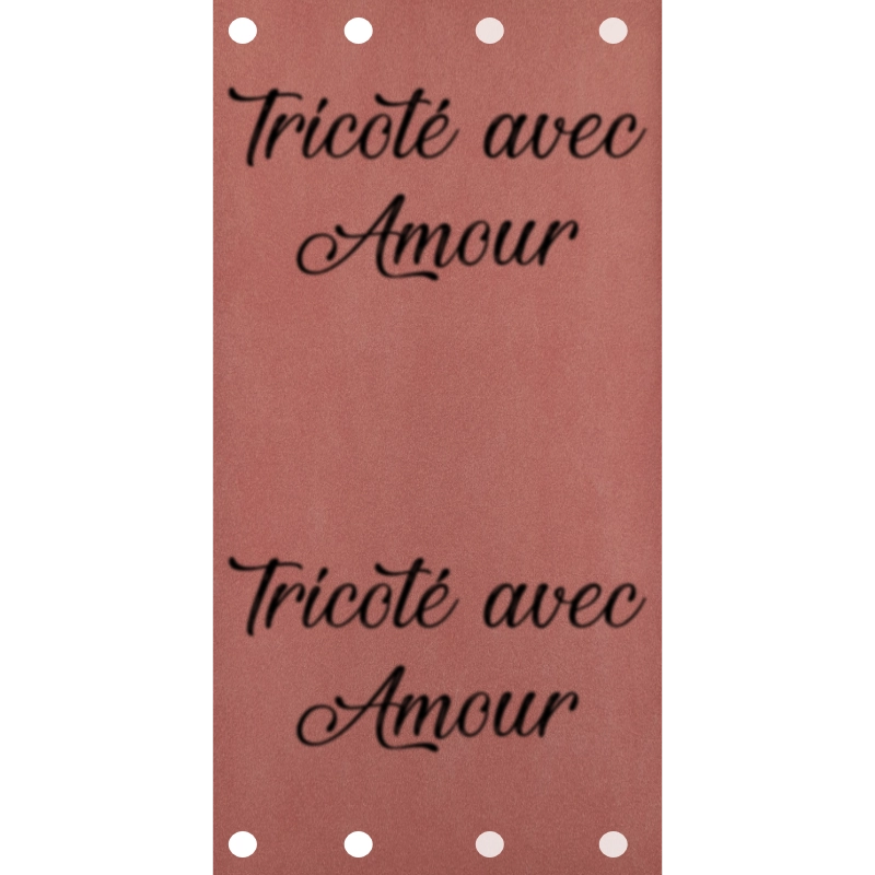 Étiquette - Tricoté avec Amour