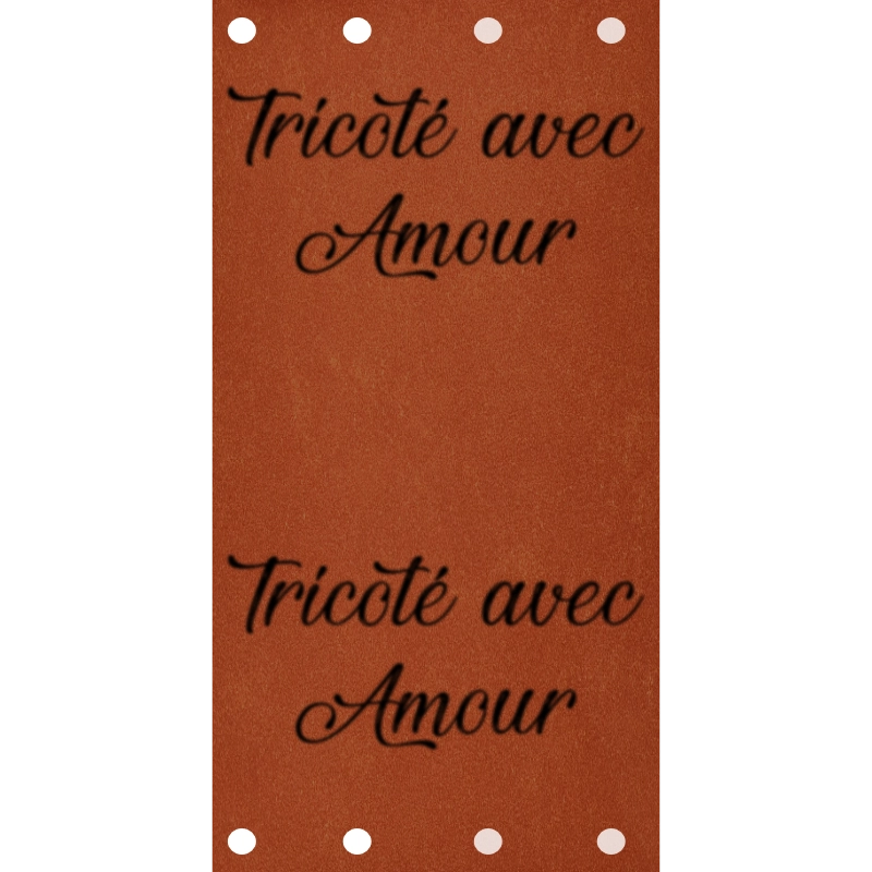 Étiquette - Tricoté avec Amour