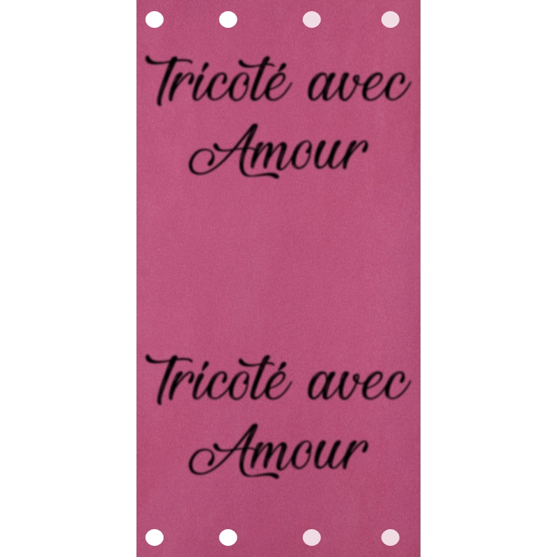Étiquette - Tricoté avec Amour