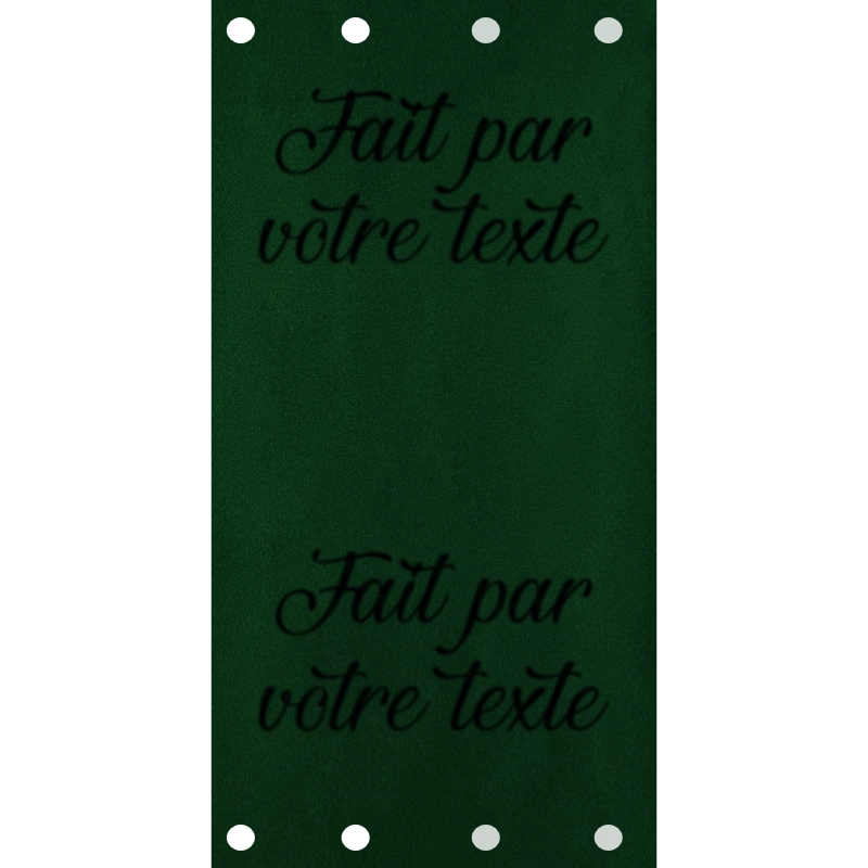 Étiquette - Fait par "Votre texte"