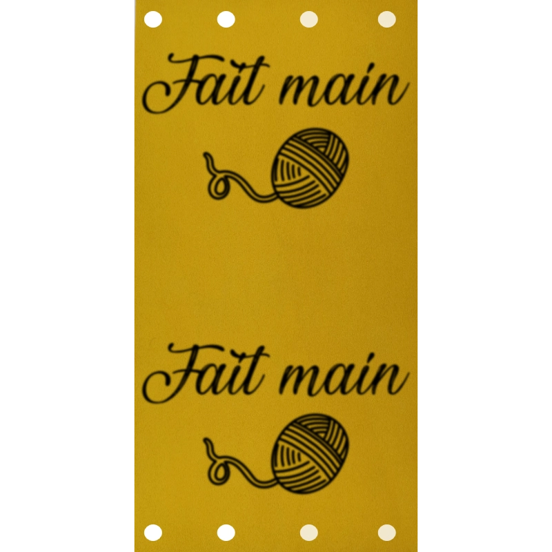 Étiquette - Fait Main