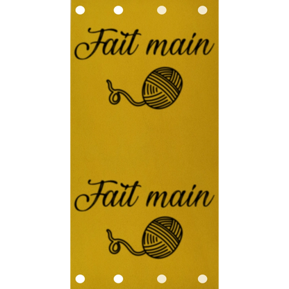 Étiquette - Fait Main
