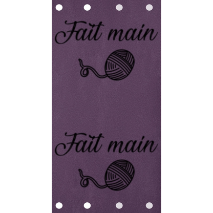 Étiquette - Fait Main
