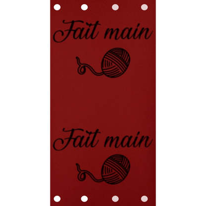 Étiquette - Fait Main