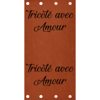 Étiquette - Tricoté avec Amour