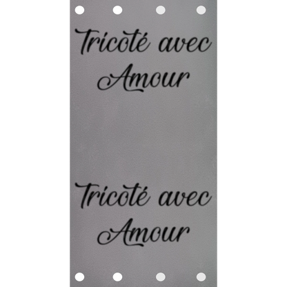 Étiquette - Tricoté avec Amour