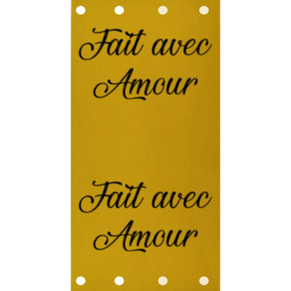 Étiquette - Fait avec Amour
