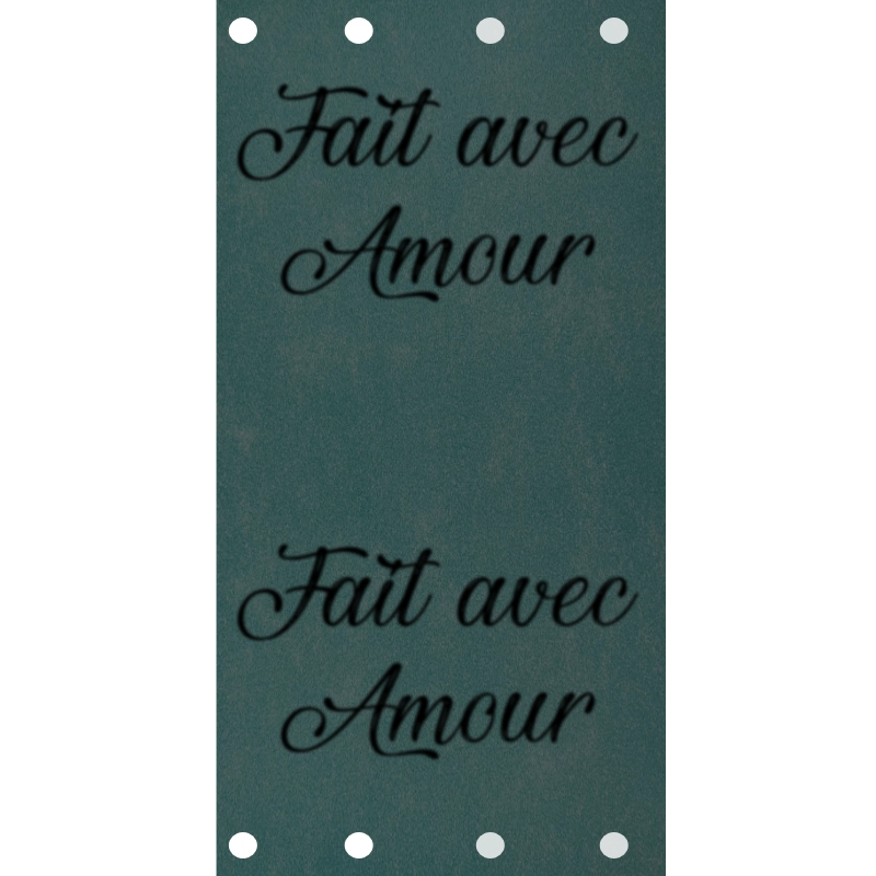 Étiquette - Fait avec Amour