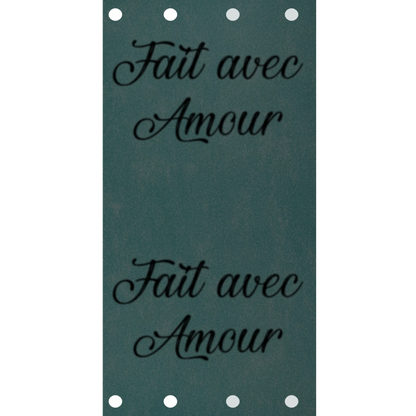 Étiquette - Fait avec Amour