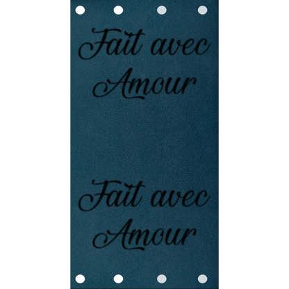 Étiquette - Fait avec Amour