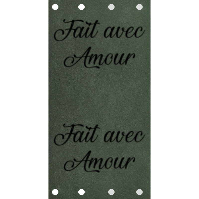 Étiquette - Fait avec Amour