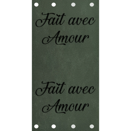Étiquette - Fait avec Amour
