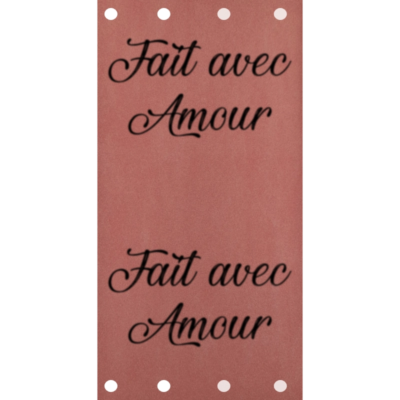 Étiquette - Fait avec Amour