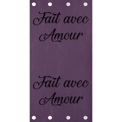 Étiquette - Fait avec Amour