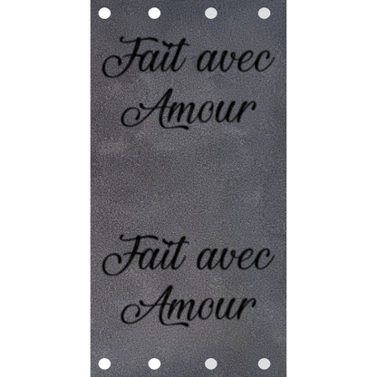 Étiquette - Fait avec Amour