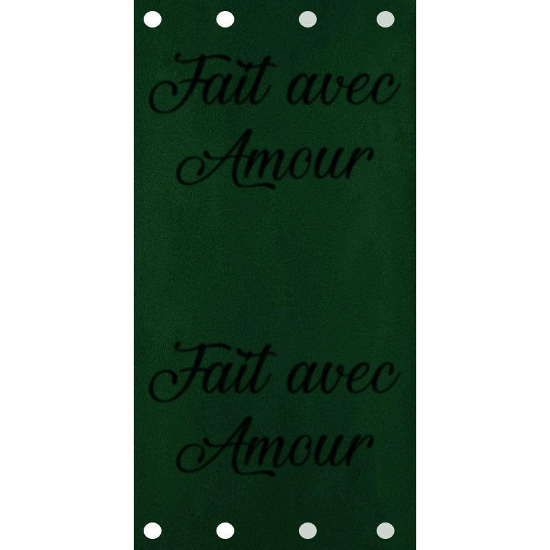 Étiquette - Fait avec Amour