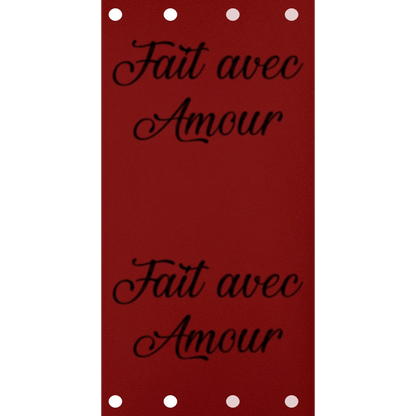Étiquette - Fait avec Amour