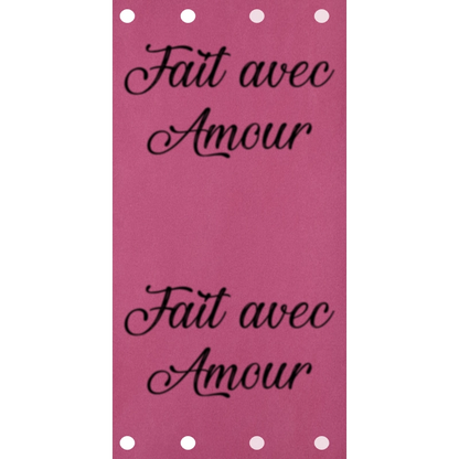 Étiquette - Fait avec Amour