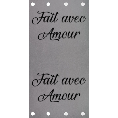 Étiquette - Fait avec Amour