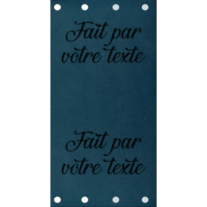 Étiquette - Fait par "Votre texte"