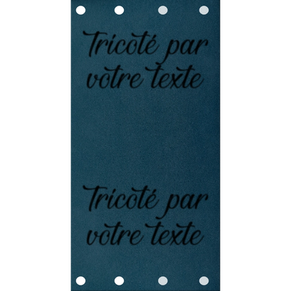 Étiquette - Tricoté par "Votre Texte"