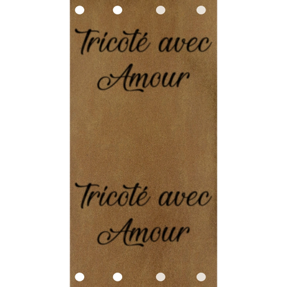 Étiquette - Tricoté avec Amour