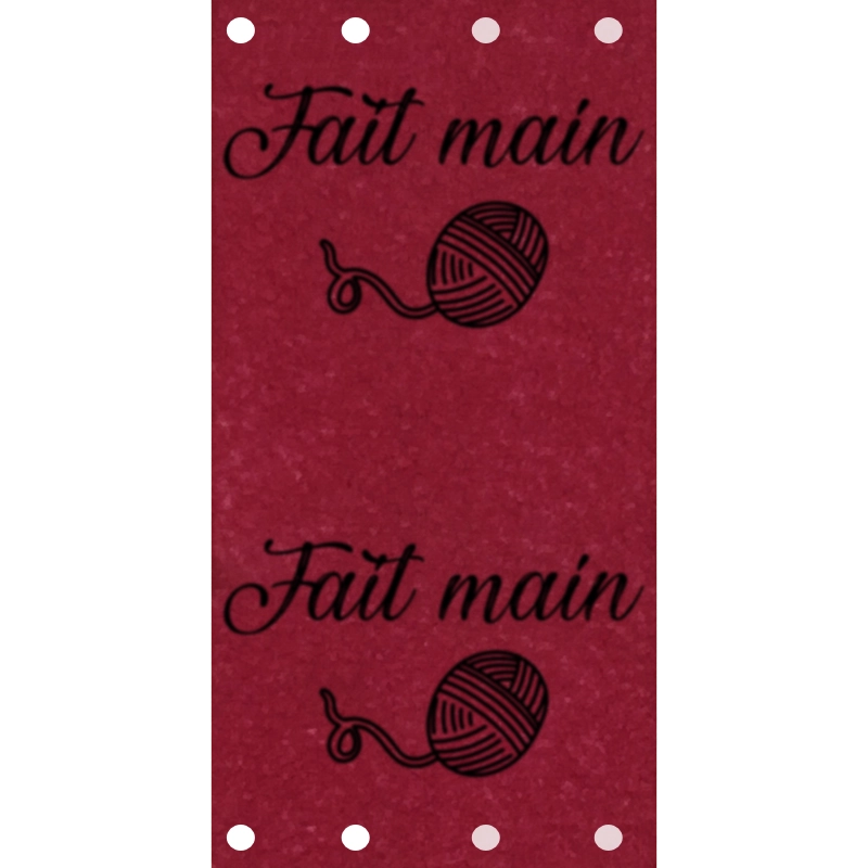 Étiquette - Fait Main