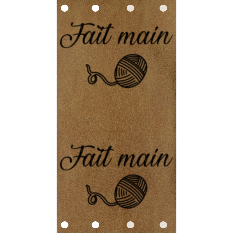 Étiquette - Fait Main
