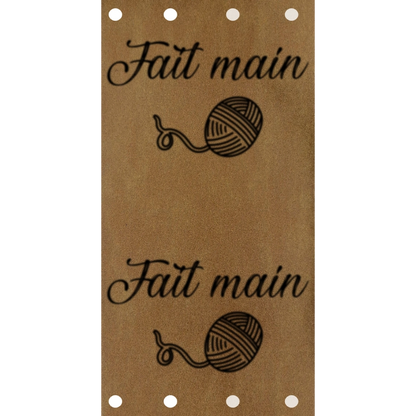 Étiquette - Fait Main