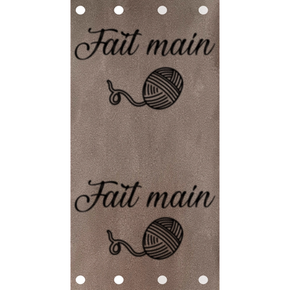Étiquette - Fait Main