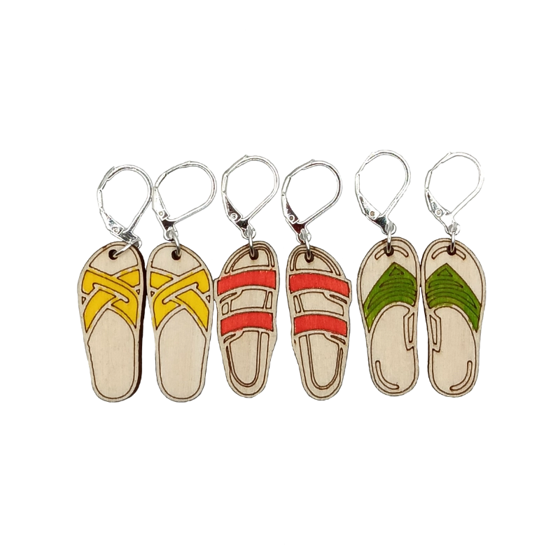 Stitch Markers - Sandals