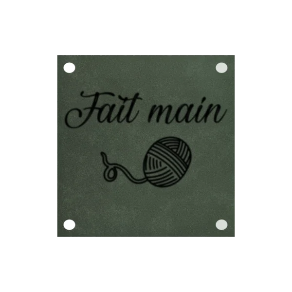 Étiquette - Fait Main Carrée – Image 3