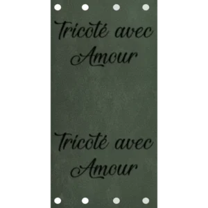Étiquette - Tricoté avec Amour