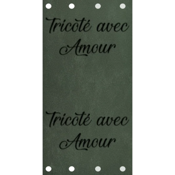 Étiquette - Tricoté avec Amour