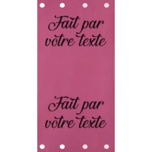 Étiquette - Fait par "Votre texte"