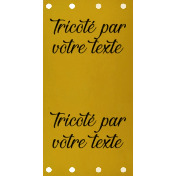 Étiquette - Tricoté par "Votre texte" – Image 7