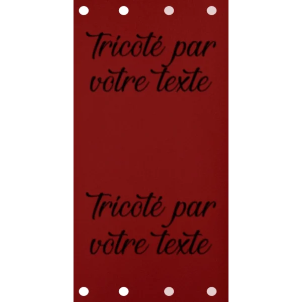 Étiquette - Tricoté par "Votre texte" – Image 5