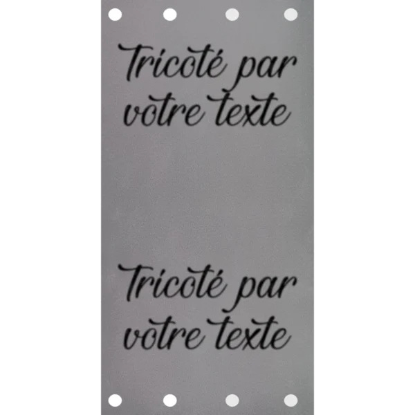 Étiquette - Tricoté par "Votre texte" – Image 8
