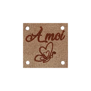 Étiquette Carrée - À Moi
