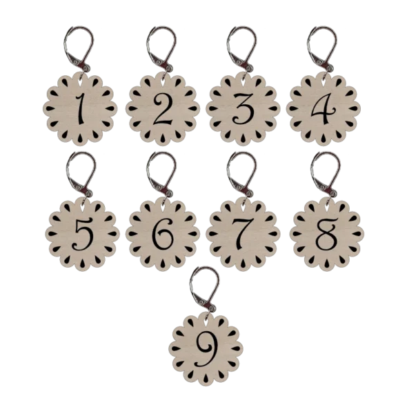 Marqueurs - Chiffres en vrac